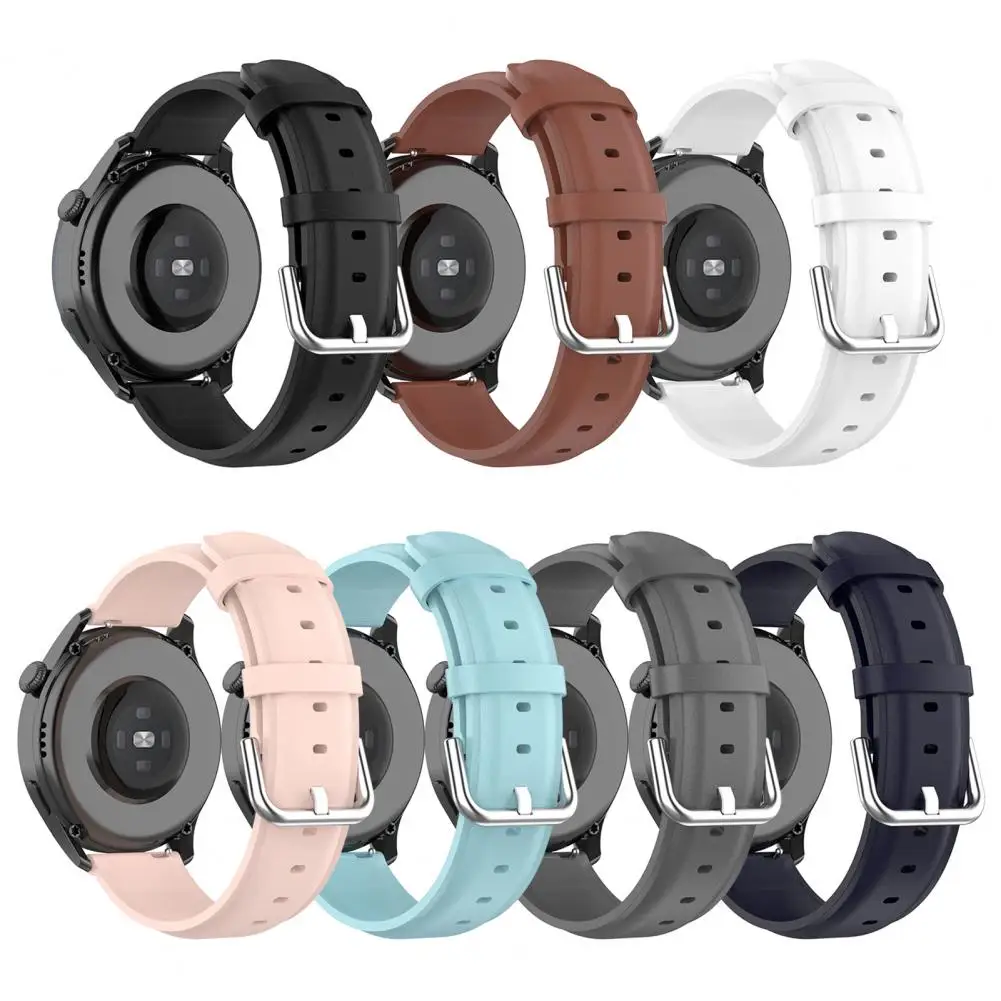 حزام (استيك) ساعة 22 مللي متر فو الجلود استبدال حزام الساعات سوار متوافق مع Huawei3/3 برو Huami Amazfit GTR2