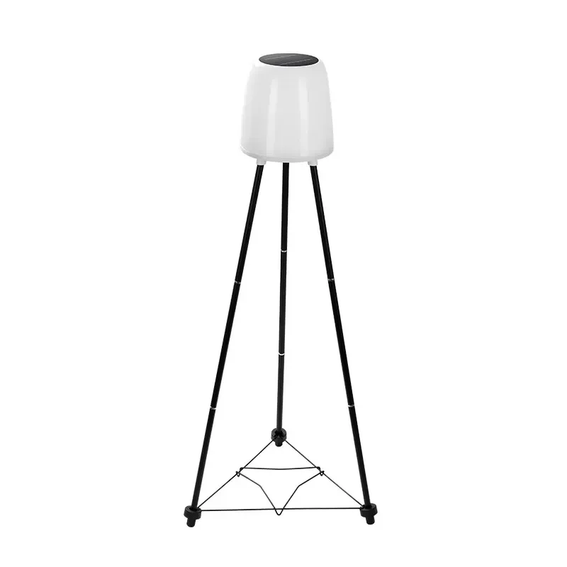 Outdoor solar floor lamp with plant stand patio decoration IP54 waterproof RGB solar lamp with plant growth, suitable for