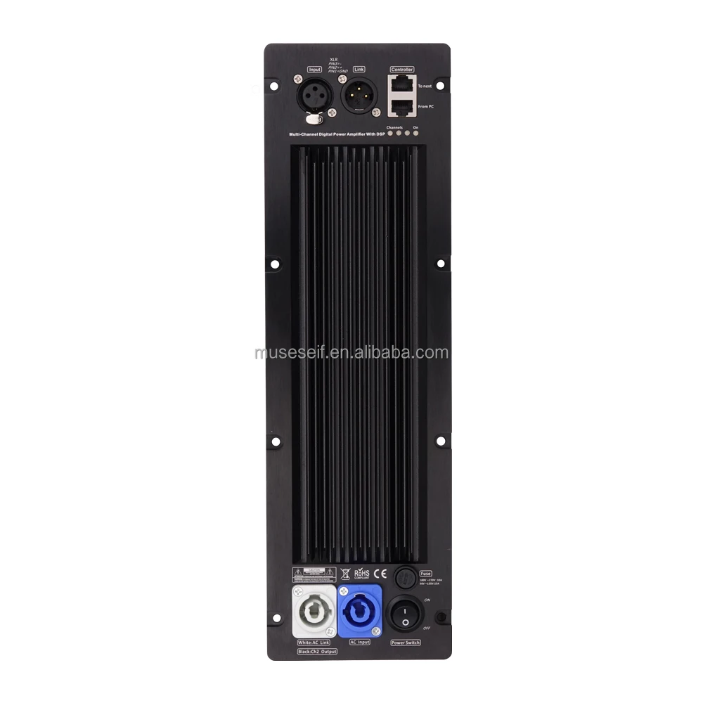 AF3 3 Channel Amplifier Module Class D Speaker Power Plate Amplifier for  Line Array Speaker Full Frequency Bass