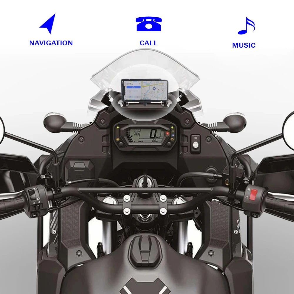 Nouvelles pièces de moto support de téléphone avant support Smartphone téléphone navigation GPS plaque prompt ket pour Honda X-ADV 750 2021-2022