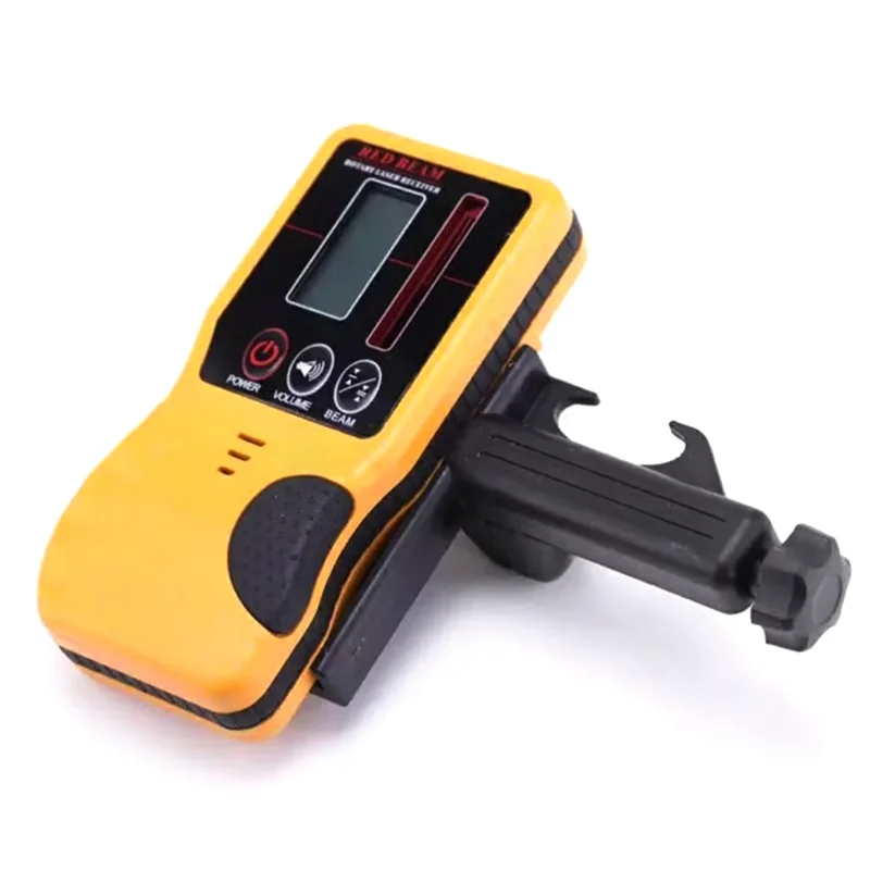 

ABUF-2X Receiver Of Self-Leveling Rotary Laser Level Ourdoor Rrotating Laser Level Detector With Heavy-Duty Clamp Red Light