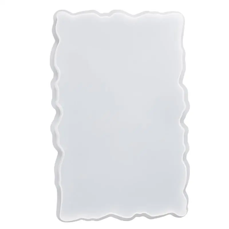 A52E Silikonharzformen Unregelmäßige Schmuckschalenform Unregelmäßige DIY-Tablettformen – Detail 10