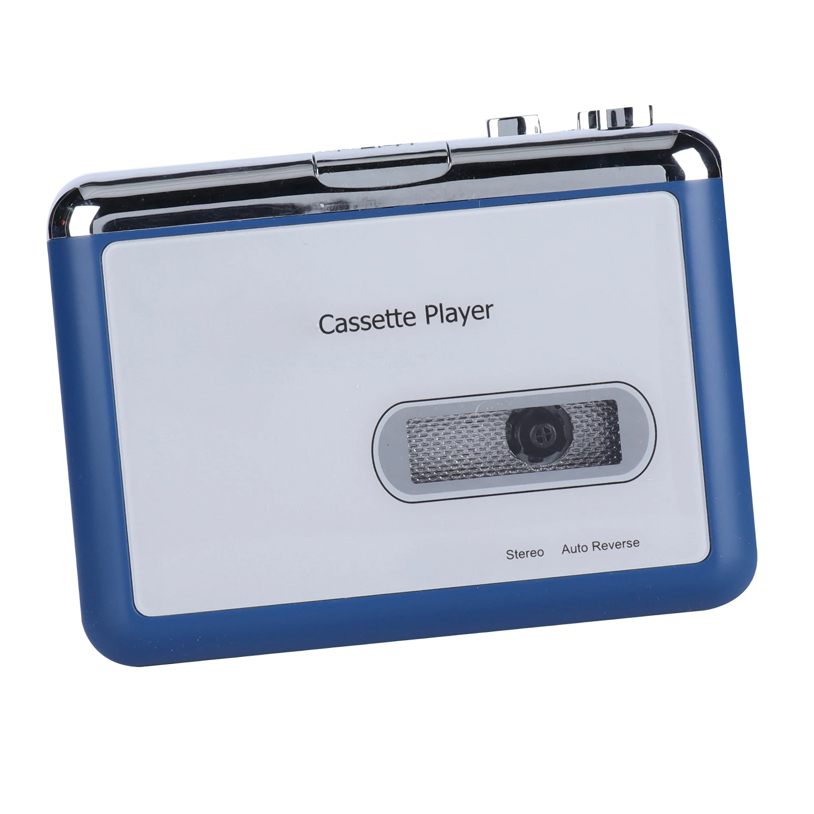 Portable Bluetooth Cassette Player Auto Reverse Tape Player Sound Quality Stable Bluetooth Output to Headphone Speaker Universal