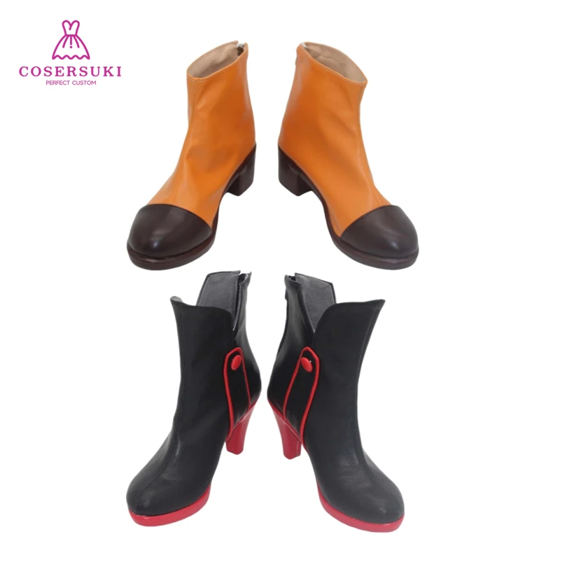 

Обувь для косплея Gnosia Setsu SQ, ботинки, обувь ручной работы на Хэллоуин и Рождество, аниме-обувь