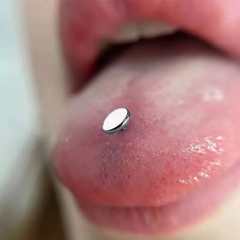 1/10 Stück ASTM G23 Titan Stilvolle Klassische Ohrstecker, Augenbrauenstecker für Lippen, Nase und Knorpel, Körperschmuck für Frauen – Detail 2