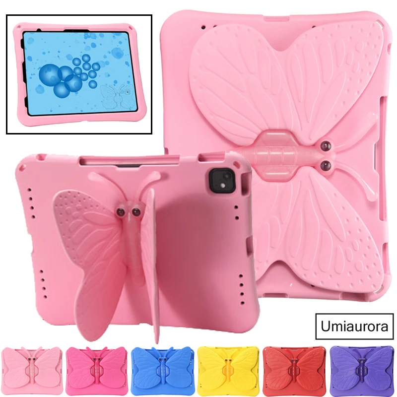 Caso Tablet à prova de choque EVA para crianças, iPad Air 4, 5, 6, 9.7, 7th, 8th, 9th, 10.2, 10th Gen, 10.9 Pro, 11, 12.9, 13 Polegada, M2, m4, 2024, Crianças