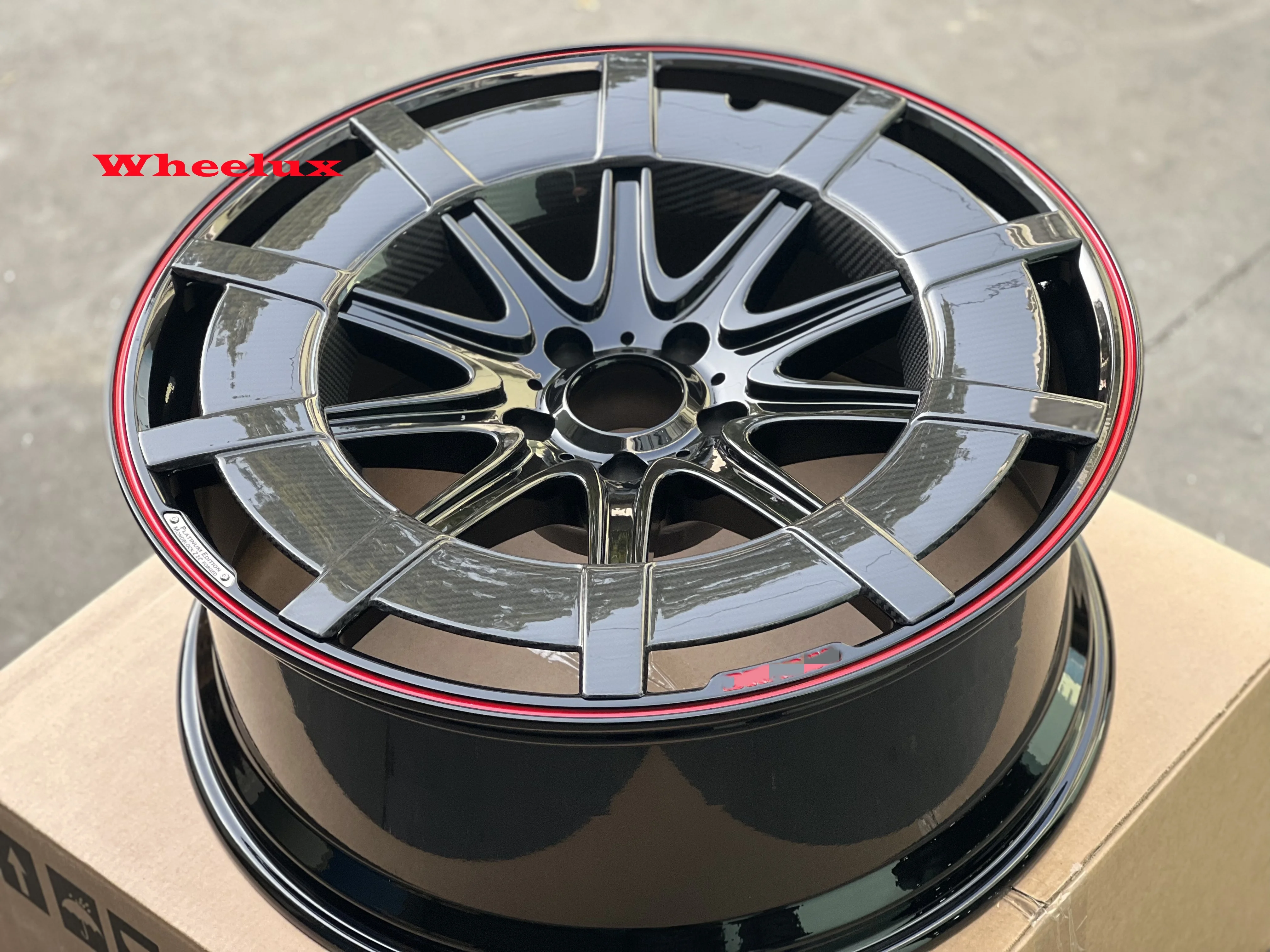 High quality 6061 T6 forged aluminium alloy carbon fiber 19 20 21 22 23 24inch car wheels For Mercedes Benz BRABUS G63 AMG G500