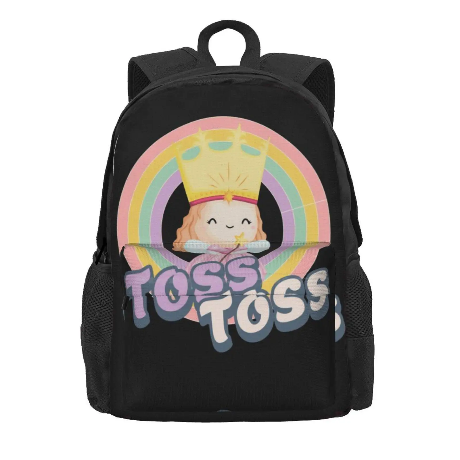 Wicked The Musical Glinda Toss Toss! Hot Sale Schoolbag Backpack Fashion Bags Wicked The Musical Elphaba Glinda Wicked Musical