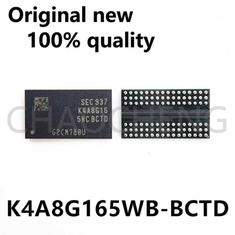(1-2pce)100% New original K4A8G165WB-BCTD K4A8G165WB BGA Chipset