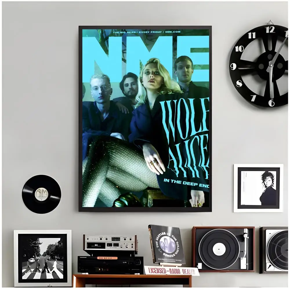 indie band W-Wolf Alice Poster Modern Wall Art Home Decor Living Room Decorative Print Unframed