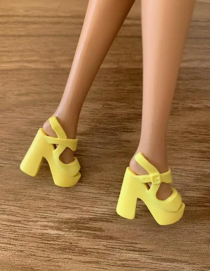 New styles Doll shoes high heel boots accessories flat shoes toy shoes for your 1/6 BB dolls A199