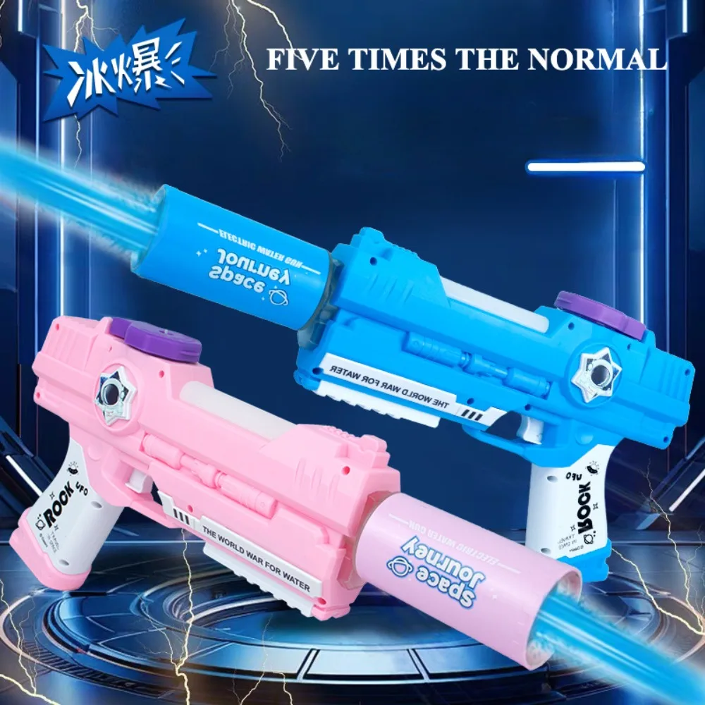 Continuous Electric Water Gun Fully Automatic Water Shooter Summer Outdoor Beach Fight Games Toy for Boy Girl Birthday Xmas Gift