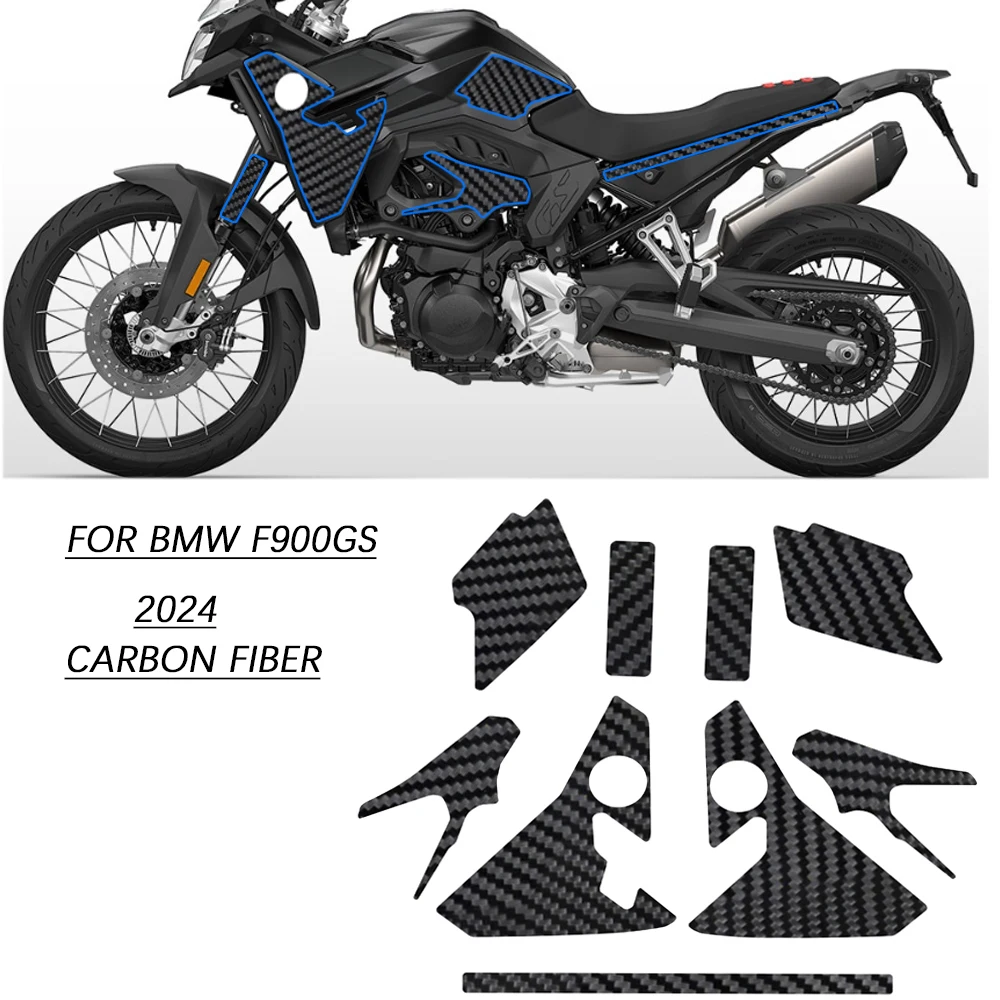 

F900GS для BMW F900GS 2024, аксессуары, защитная пленка из углеродного волокна из ПВХ, мотоцикл F 900GS, полная защитная наклейка для автомобиля