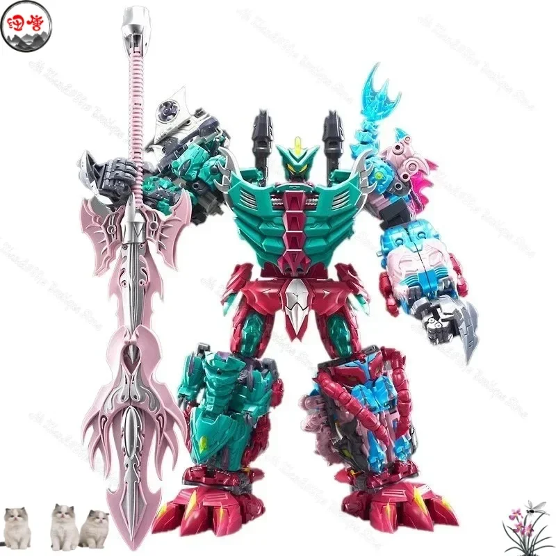 Spot goodsTransformation Toy TFC Poseidon Piranakon P-01-06 6 Model Complete Set Reproduction Action Figure Toy Collection Gift