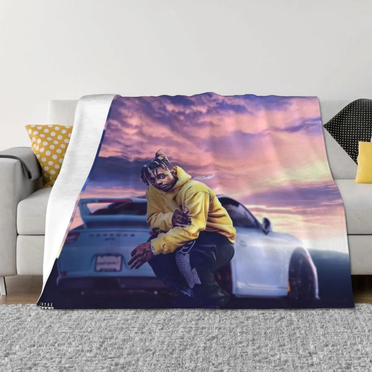 

ndodok ning mburi mobil Throw Blanket Beach Warm halloween for sofa Blankets