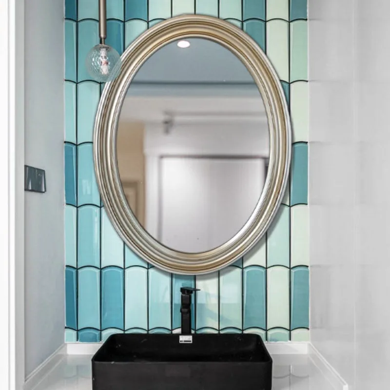 Dressing Table Luxury Mirror Living Room Decoration Girls Modern Aesthetic Mirror Funky Vintage Spiegel Wand Home Decorations