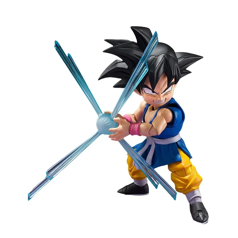 Bandai натуральная SHF Dragon Ball SON GOKU-GT- аниме фигурка Коллекционные суставы подвижная модель игрушки украшения подарок детям