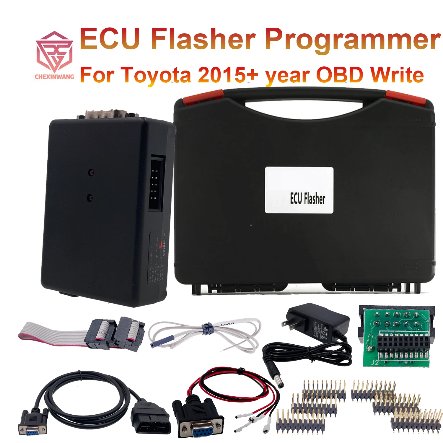 ECU Flasher Programmer for Toyota Lexus Denso Support 2015 + obd Write and Some OBD Models Read for NEC 7F00XX Series MCU