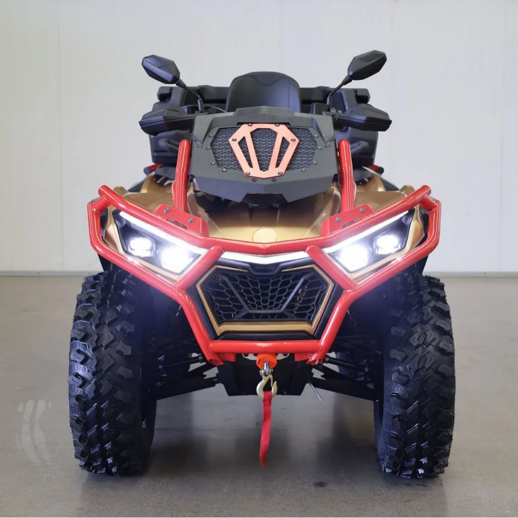 2025 جديد ATV 1000cc 4X4 الكهربائية بدء الغاز البنزين عربات التي تجرها الدواب الرياضة مزرعة UTV على الطرق الوعرة دراجة رباعية ATV