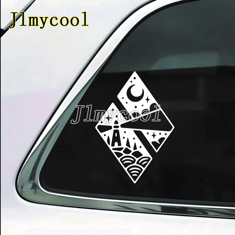 Night Sky Lighthouse Stickers for A Unique and Personalized Look High Quality Sticker for Cars Trucks Motorcycles & Laptops