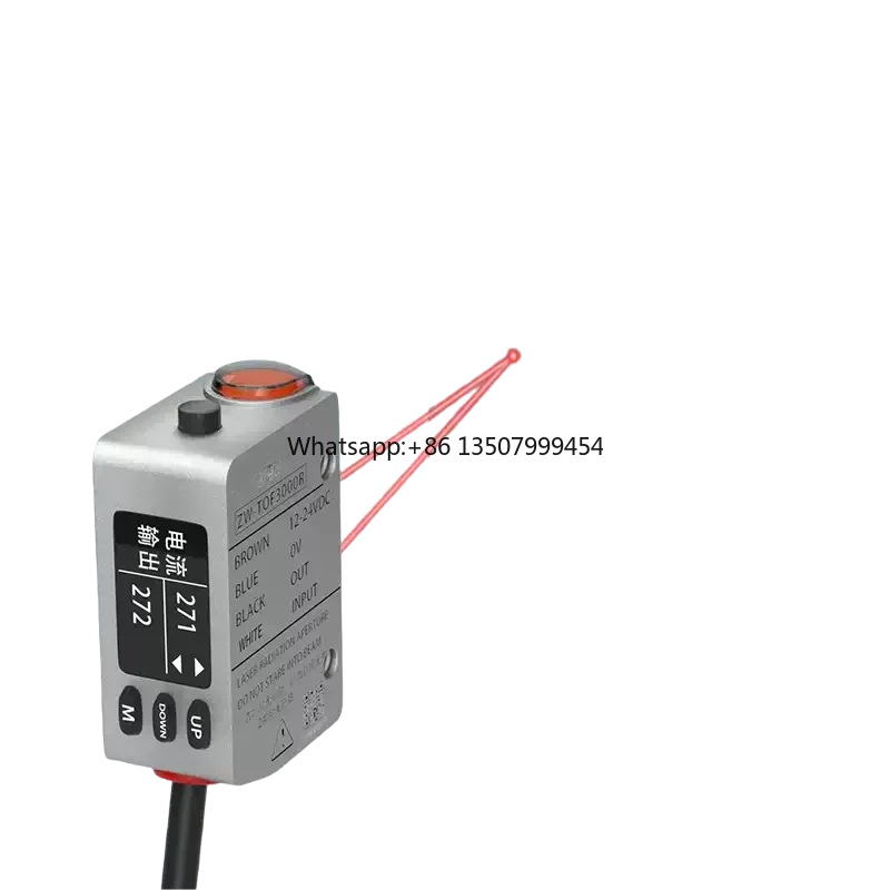 FH Laser Background Proximity Sensor RS485 Communication 0-3m Analog Output Long-Range Diffuse Reflective Proximity Sensor