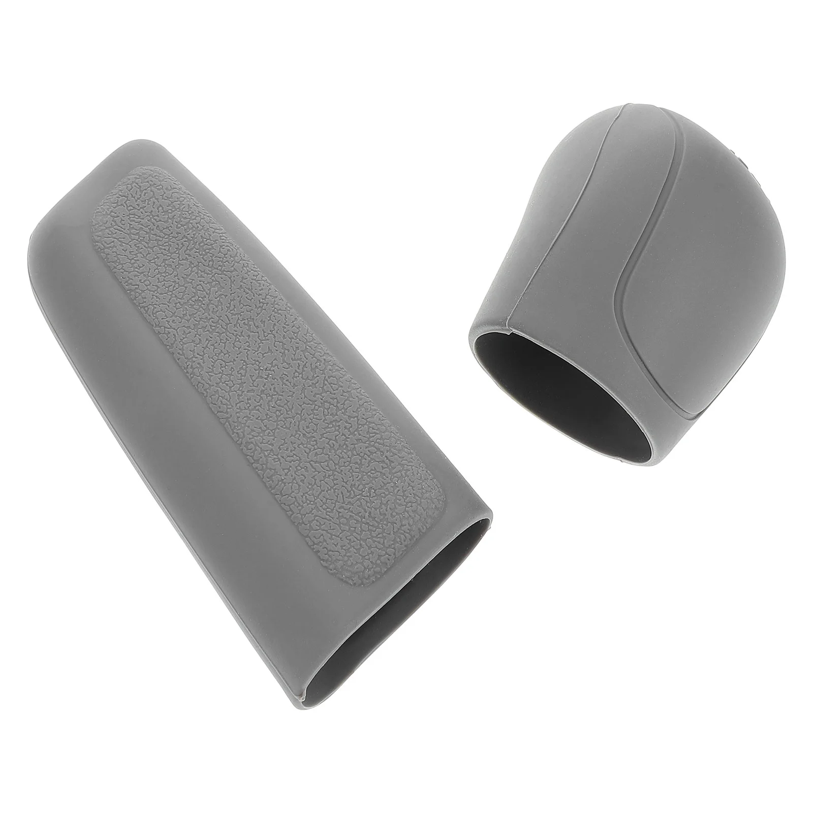 

2 Pcs Car Interior Set Gear Shift Knob Silicone Cover Universal Fit Manual Automatic Transmission Anti Scratch