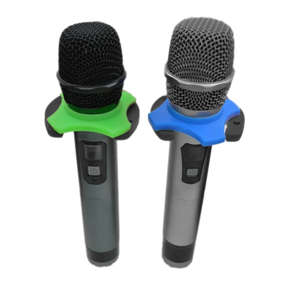 Adjustable Storage Solution Silicone Microphone Holder Wireless Microphone Stand Microphone Holder Professional