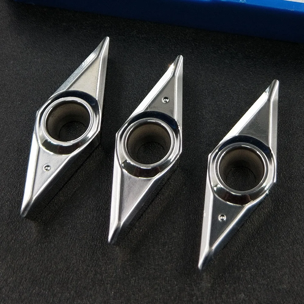 10pcs VCGT160404 VCGT160408 VCGT Carbide wood Insert Turning Tool CNC mechanical soft and hard wood Cutting Tool