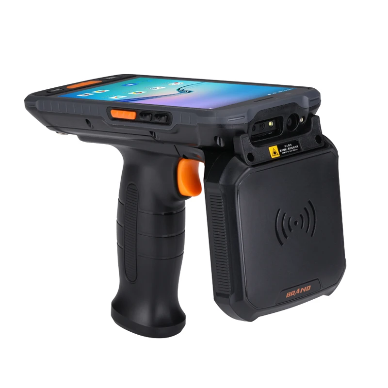 

UHF RFID Terminals Android 11 OS 2D Barcode Scanner Honeywell Scanner 1D 2D POS PDA with Pistol Grip IP67 Industrial Grade