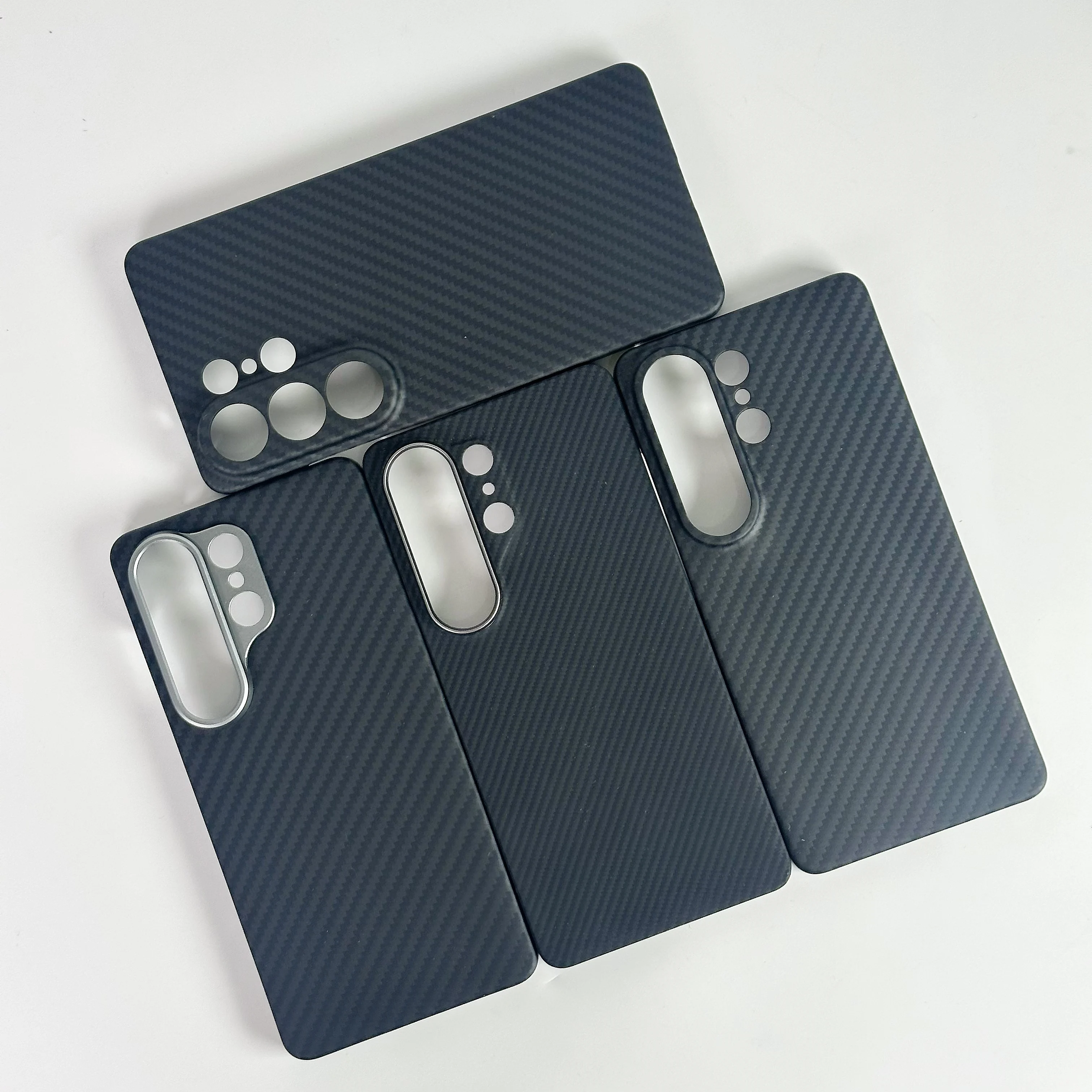 Compatible with Samsung Galaxy S26 Ultra Case Extremely Thin Aramid Fiber Cover Unbelieve Thin Premium Magnetic Charging BLACK - view 3