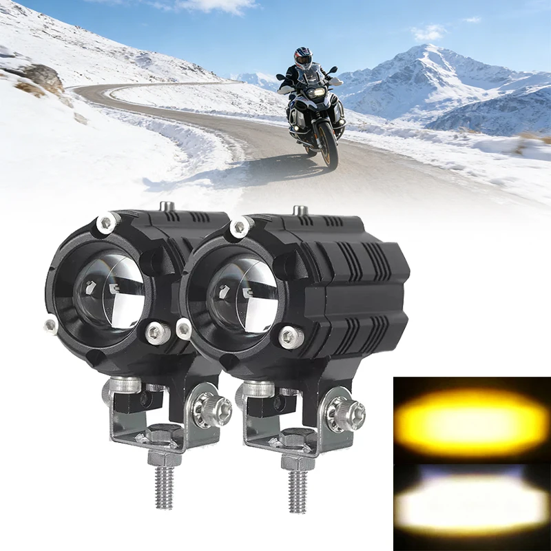 

Waterproof Motorcycle LED Fog Light Driving Spotlights Headlamp For BMW R1200GS R1250GS ADV F800GS Honda Yamaha