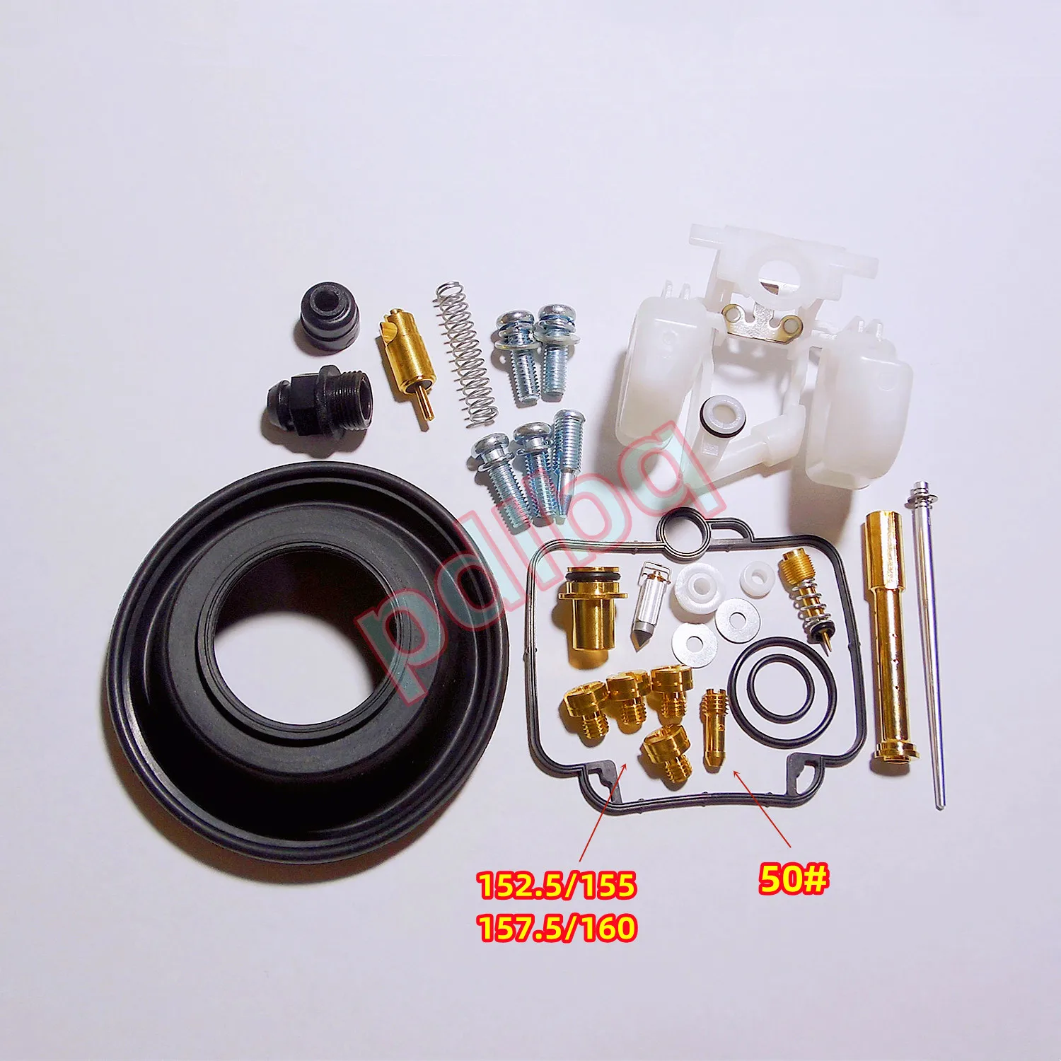 For CAGIVA Canyon 600 1995-98 motorcycle carburetor repair kit with Jet needle (JN) and Needle jet (NJ)