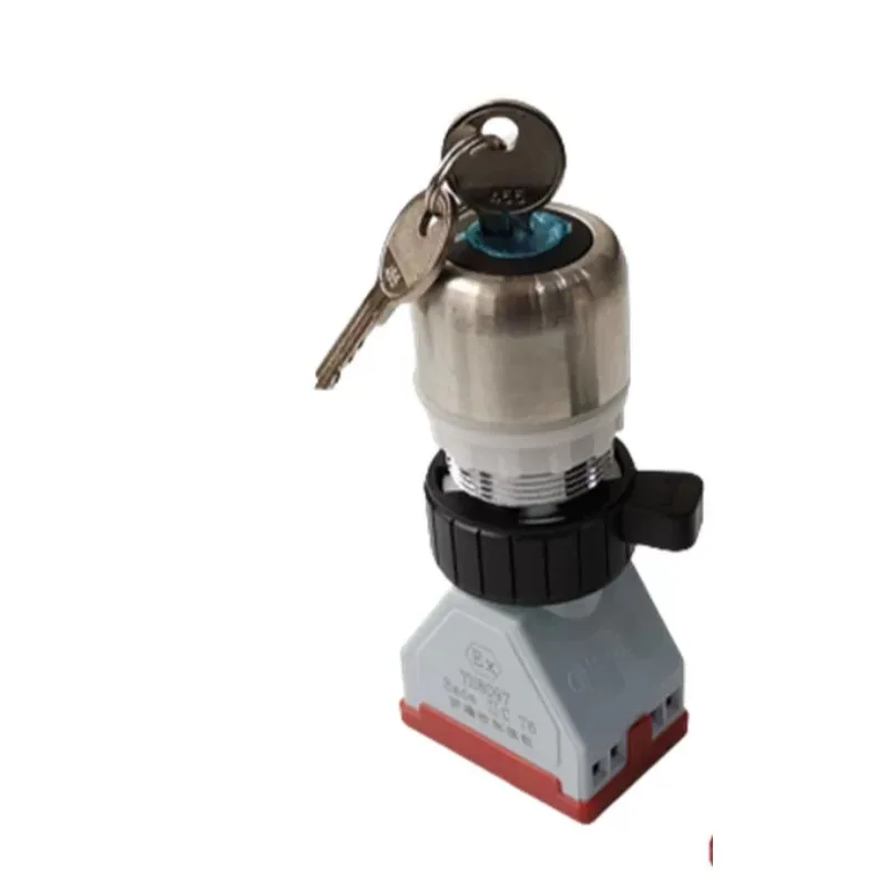 YH8097 metal flameproof key switch TYPE: YH8097 stainless steel with lock explosion-proof knob button