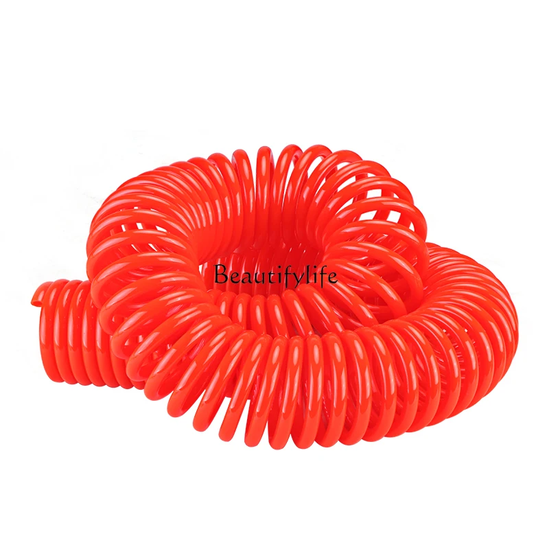 

05Pneumatic spring tube Air compressor Tool hose sander Air duct with connector