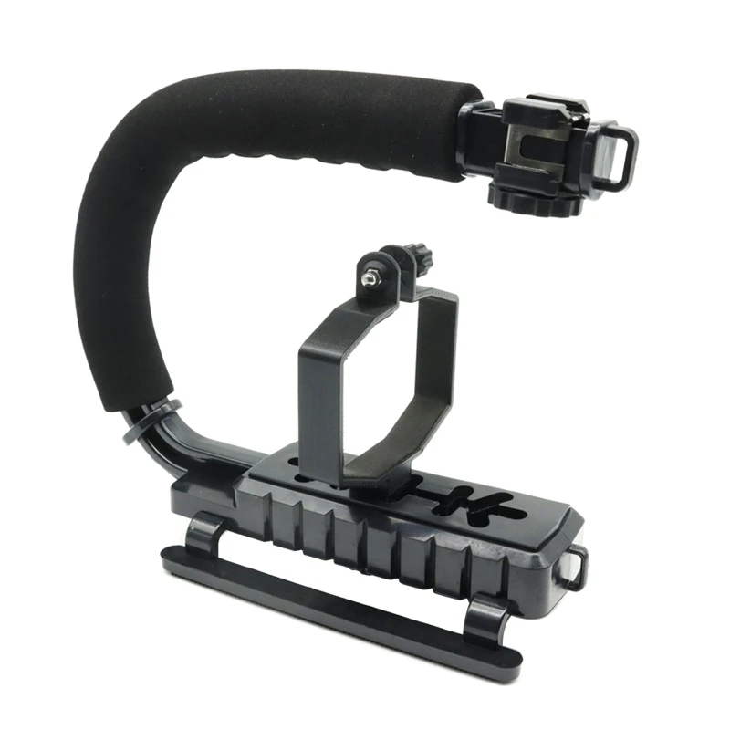 Handheld Stabilizer Bracket Video Action Stabilizing Handle Grip with Hot-Shoe Mount for dji Mavic 3, 2, Pro, Air 2/2S X3UF