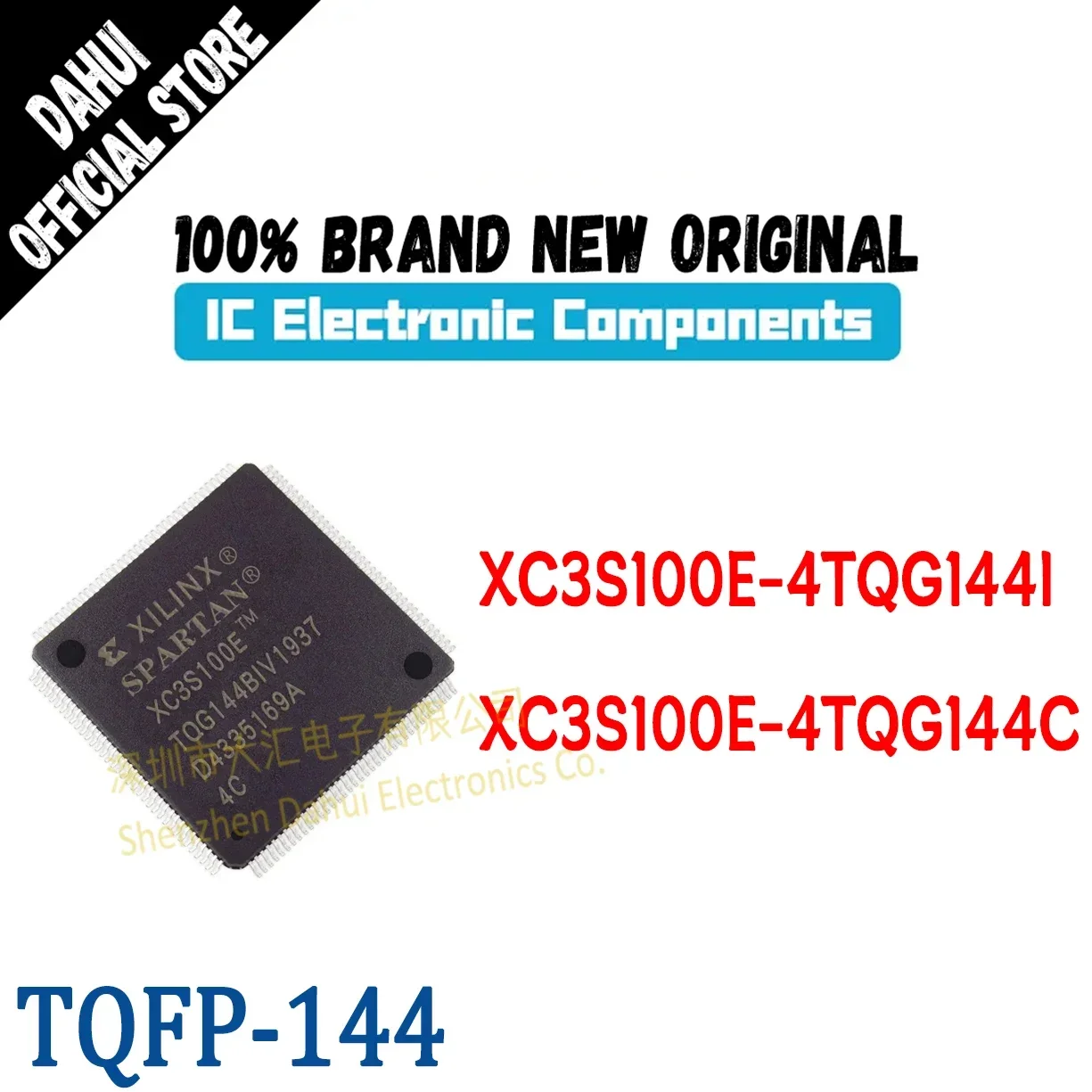 

XC3S100E-4TQG144C XC3S100E-4TQG144I XC3S100E QFP-144 Embedded Programmable Logic Device Chip IC New Original