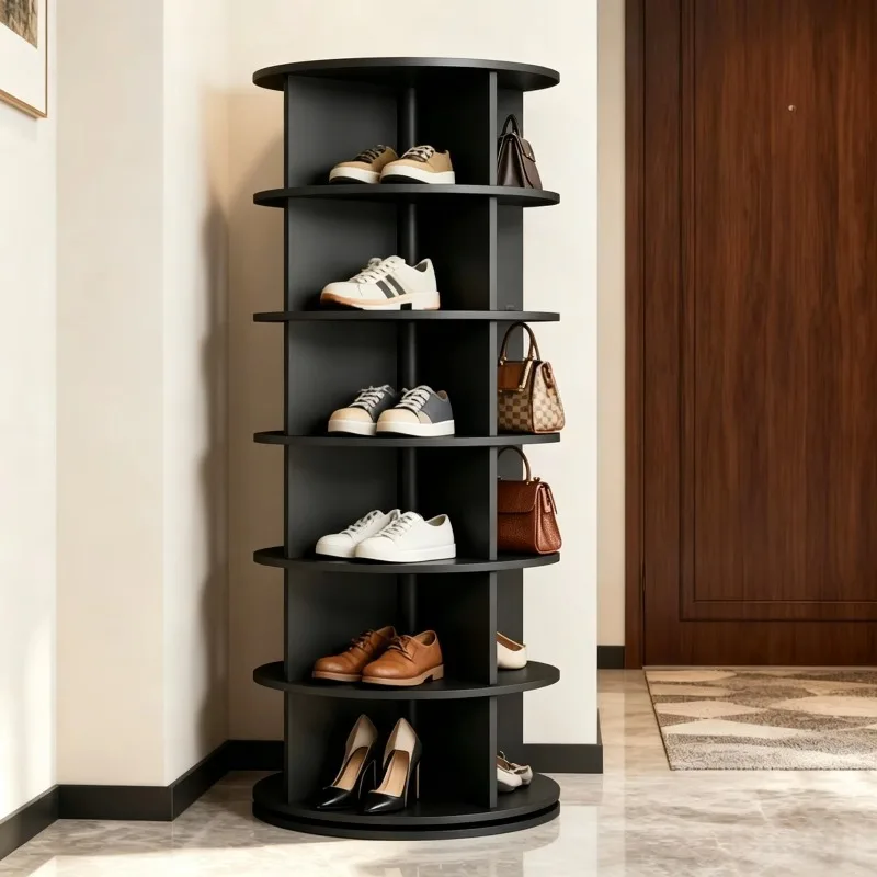New product launch: Modern plastic material convenient space-saving shoe cabinet, home economy cabinet, solid storage rack