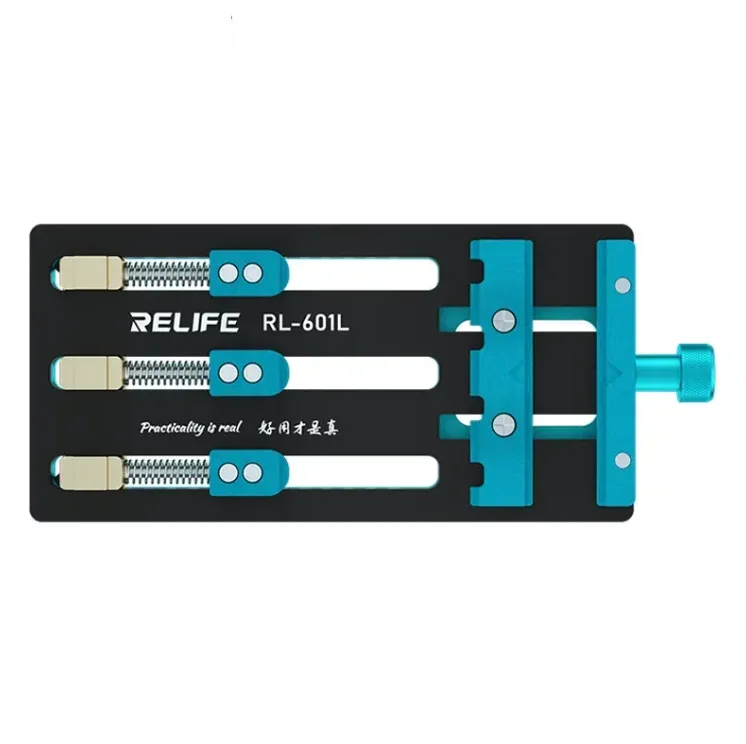 RELIFE RL-601L Card Slot Mobile Phone Motherboard Repair Multi-purpose Fixture Three-axis Clamping Soldering Removal Platform