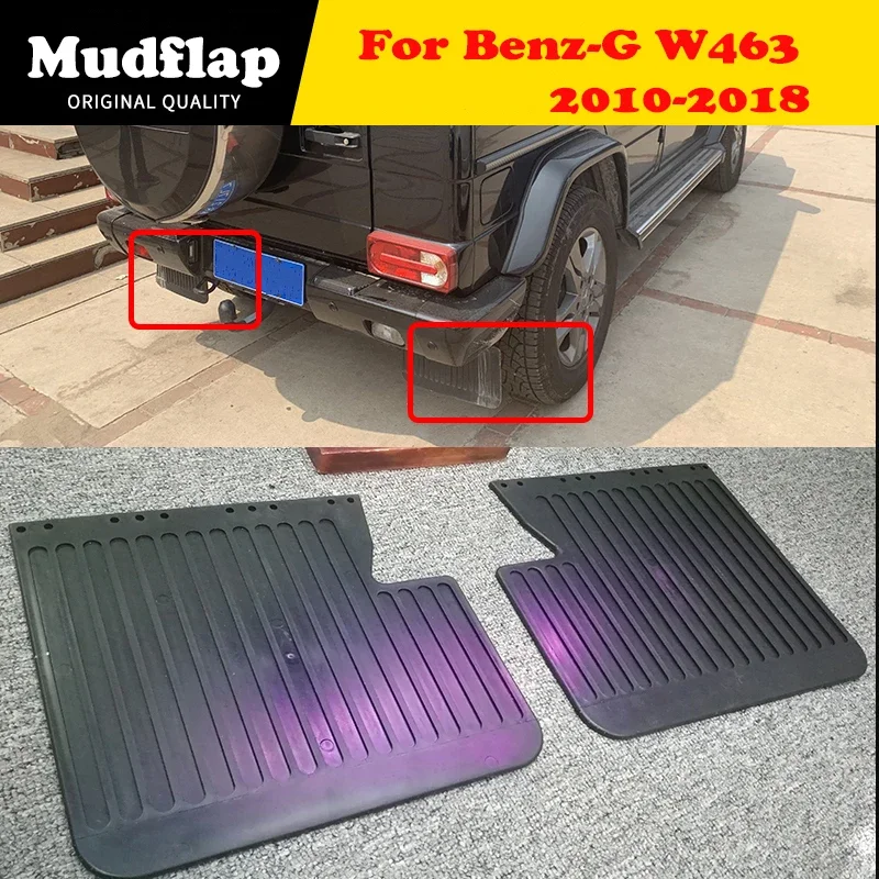 Mud Flaps For BENZ G-CLASS G350 G500 G55 G63 W463 W464 Mudflaps Splash Guards  Rear Mudguards Fender 2008 2009 2010 2019