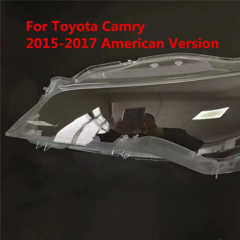 Soczewki reflektorów pokrowiec przezroczysty przednie światła pasuje do Toyota Camry 2015-2017 wersja amerykańska