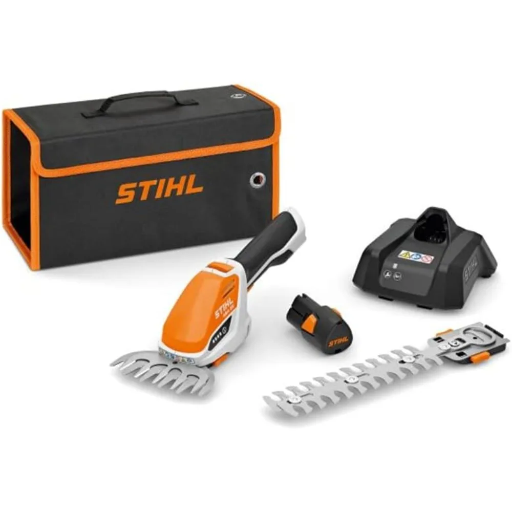 

HSA 26 - Forbici per arbusti a batteria con AS2 e AL1, Orange / White