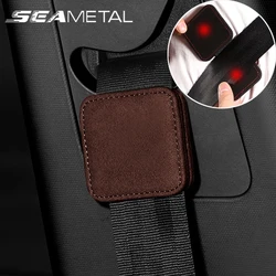 SEAMETAL Car Seat Belt Limiter Safety Belt Fixing Clip Auto Seat Belt Magnetic Extender Elastic Adjustment Interior Accessories