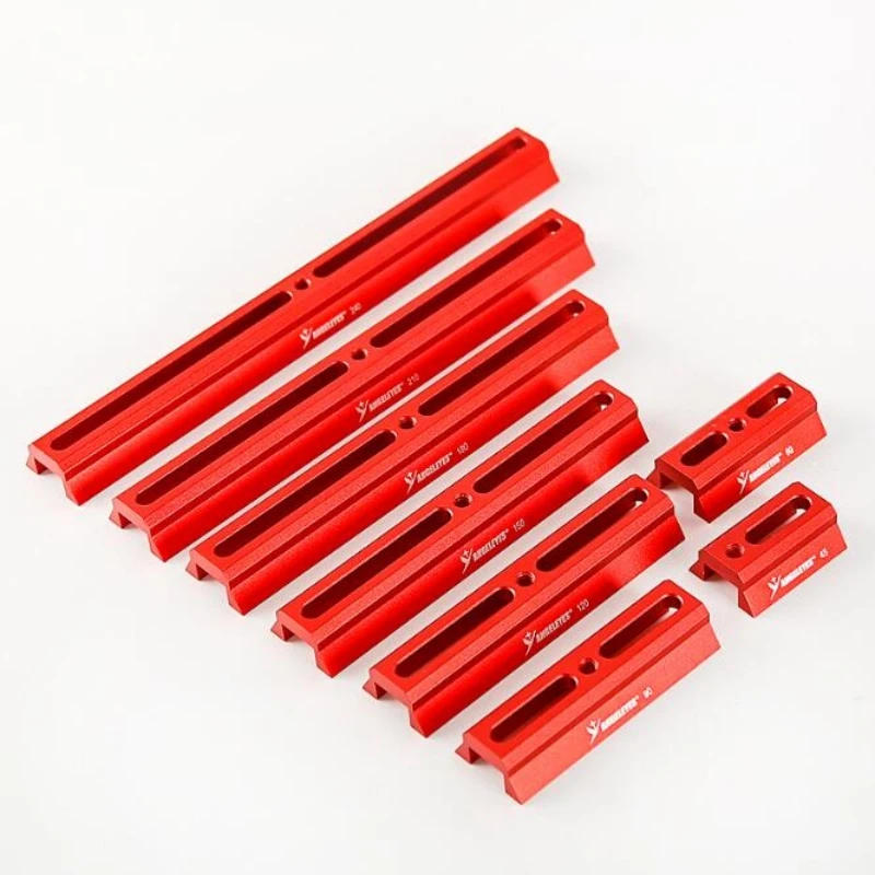 Agnicy 45mm Star Guide Mirror Small Dovetail Plate Dovetail Slot Red & Black Telescope Astronomical Accessory