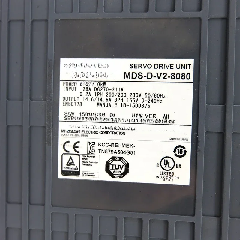 New Servo Drive MDS-D-V2-8080