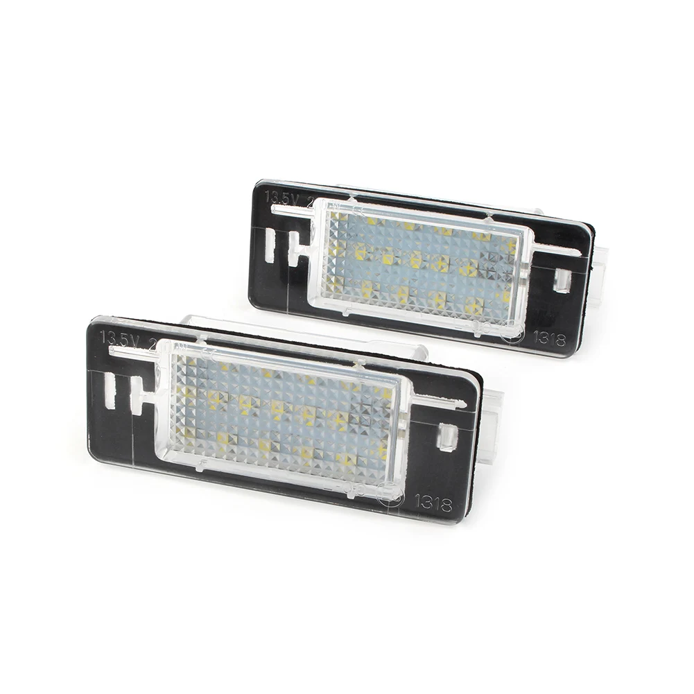 For Opel Vectra C Estate 2002-2008 Car Led License Number Plate Light Error Free Lamp 2002 2003 2004 2005 2006 2007 2008 2Pcs