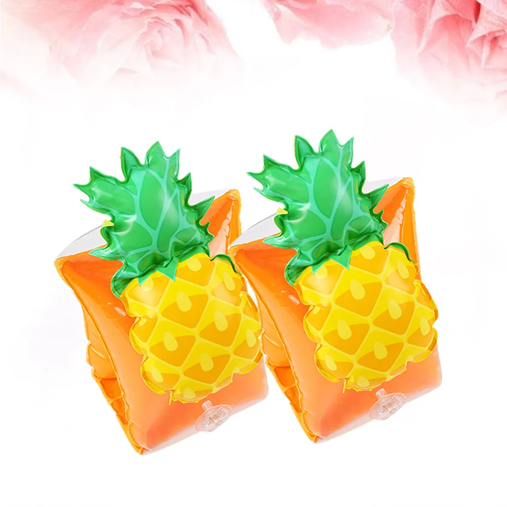 حلقات ذراع قابلة للنفخ للأطفال عوامة سباحة ناعمة من مادة PVC أداة تدريب آمنة لحمام السباحة على الشاطئ تستخدم الذراع عوامات الأطفال