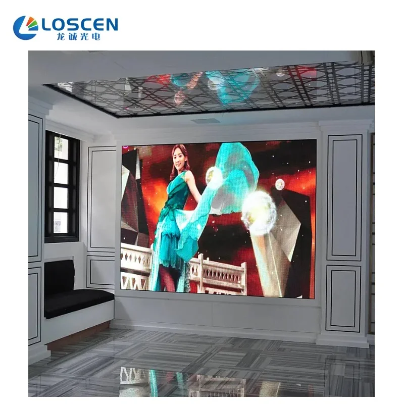 

Внутренний светодиодный видеоэкран 192*192 мм, полноцветный модуль P3, матричный LED-дисплей SMD, IP45, P3 LED