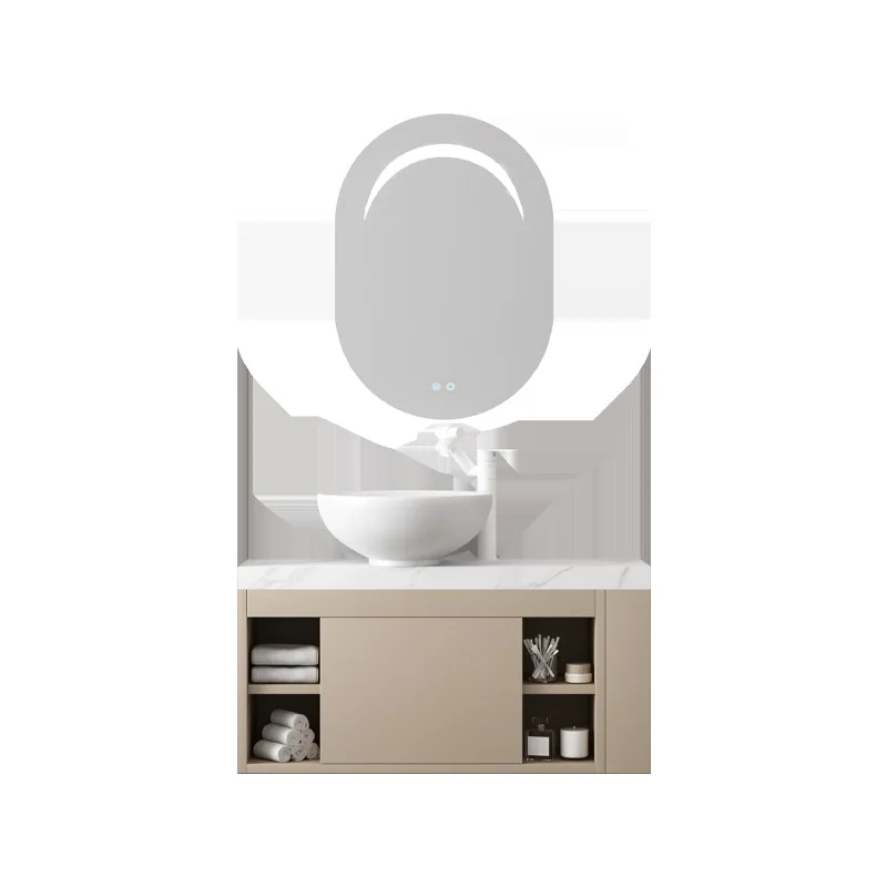 

On-stage basin, wash basin, bathroom cabinet, wash table integrated combination