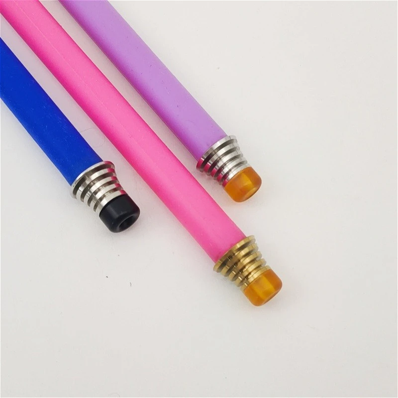 1 قطعة 510 برج على شكل الفولاذ المقاوم للصدأ الراتنج PEI فوهة بالتنقيط #4