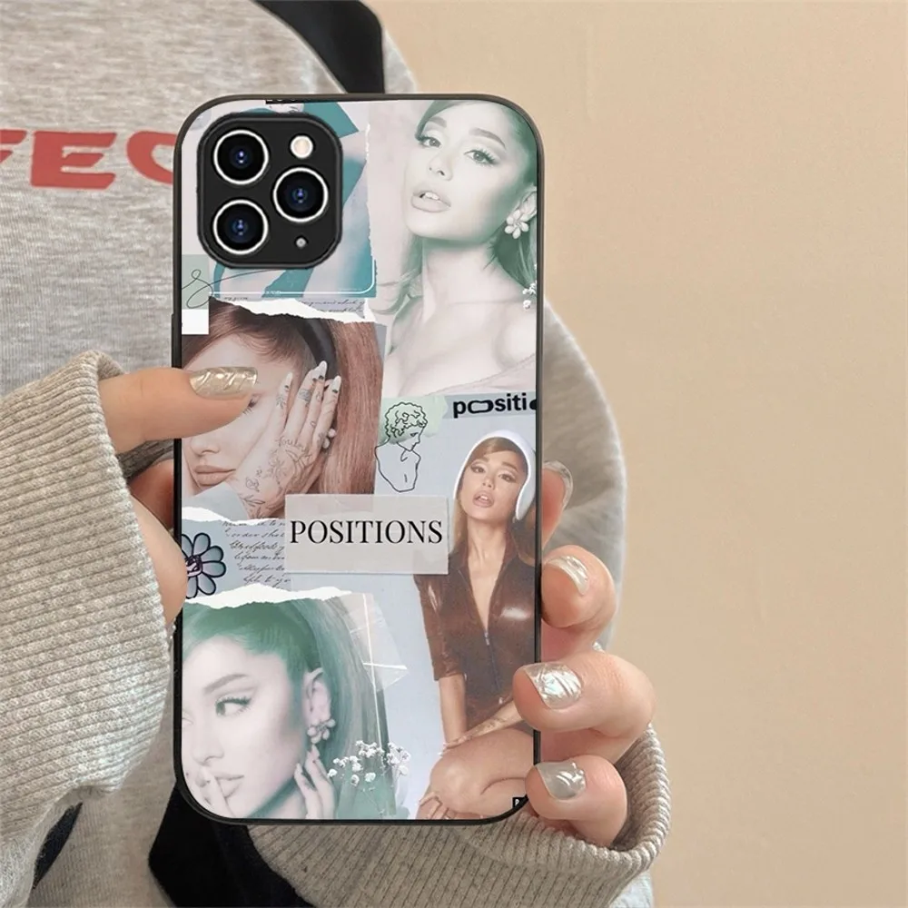 A-Ariana G-Grandes Phone Case For Iphone 15 11 13 14 Pro Max 7 8 Plus X Xr Xs Max Se2020 12mini Cover Case